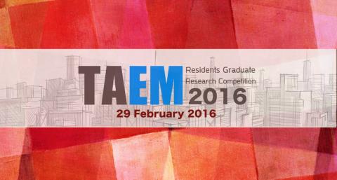 TAEM Research Competition 2016